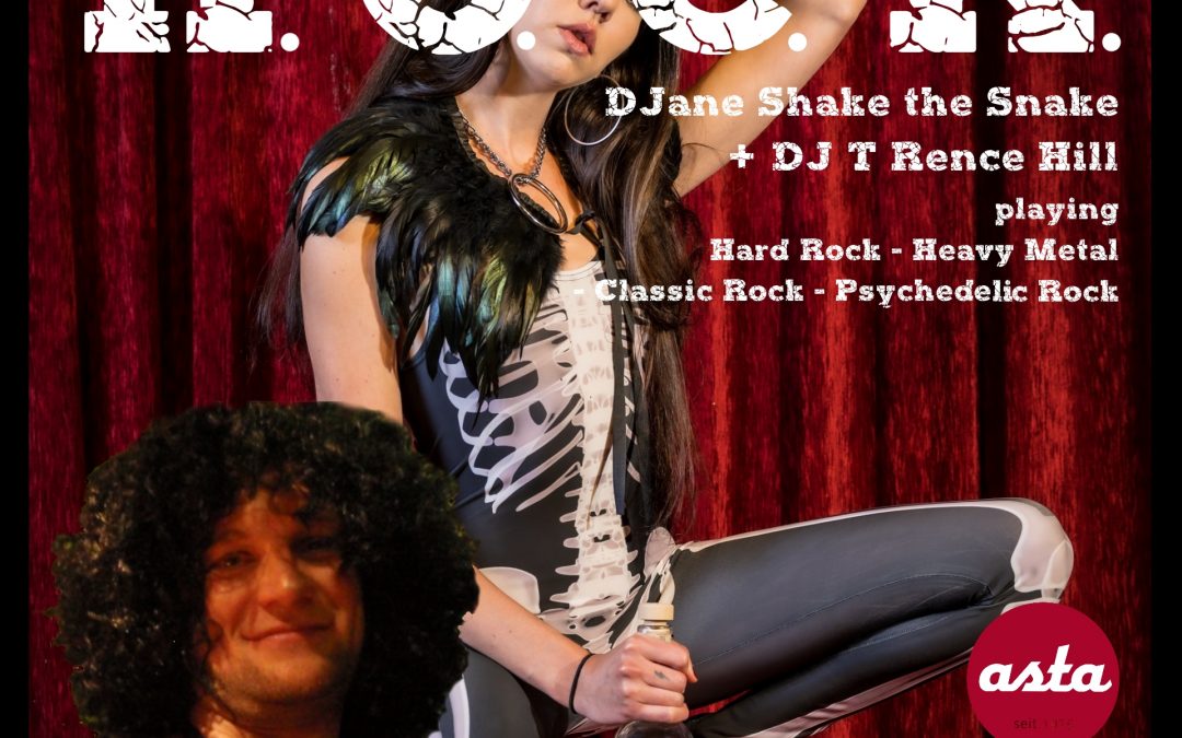 R.O.C.K. mit DJane Shake the Snake & DJ T Rence Hill