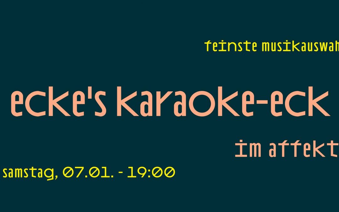 Ecke’s Karaoke Eck