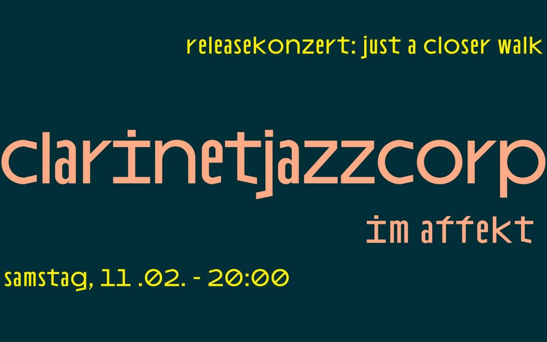 clarinetJAZZcorp – Jazz Konzert