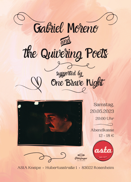 Gabriel Moreno & One Brave Night – LIVE