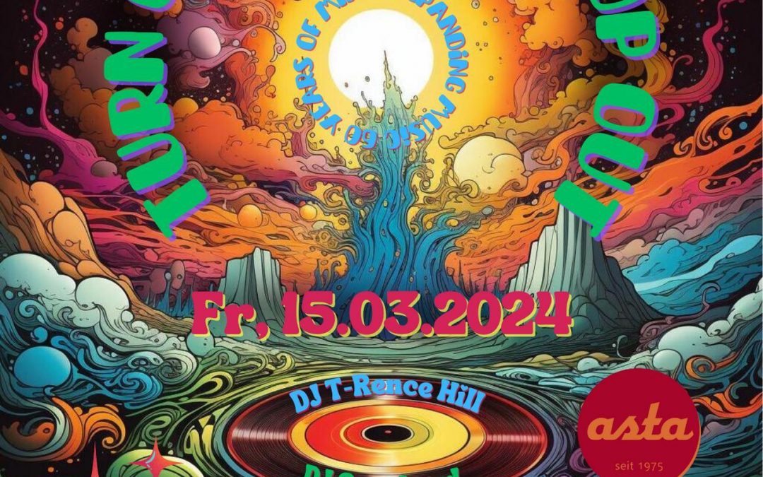 Psychedelic, Blues, 60ies, Krautrock… mit DJ T.Rence Hill & Conehead